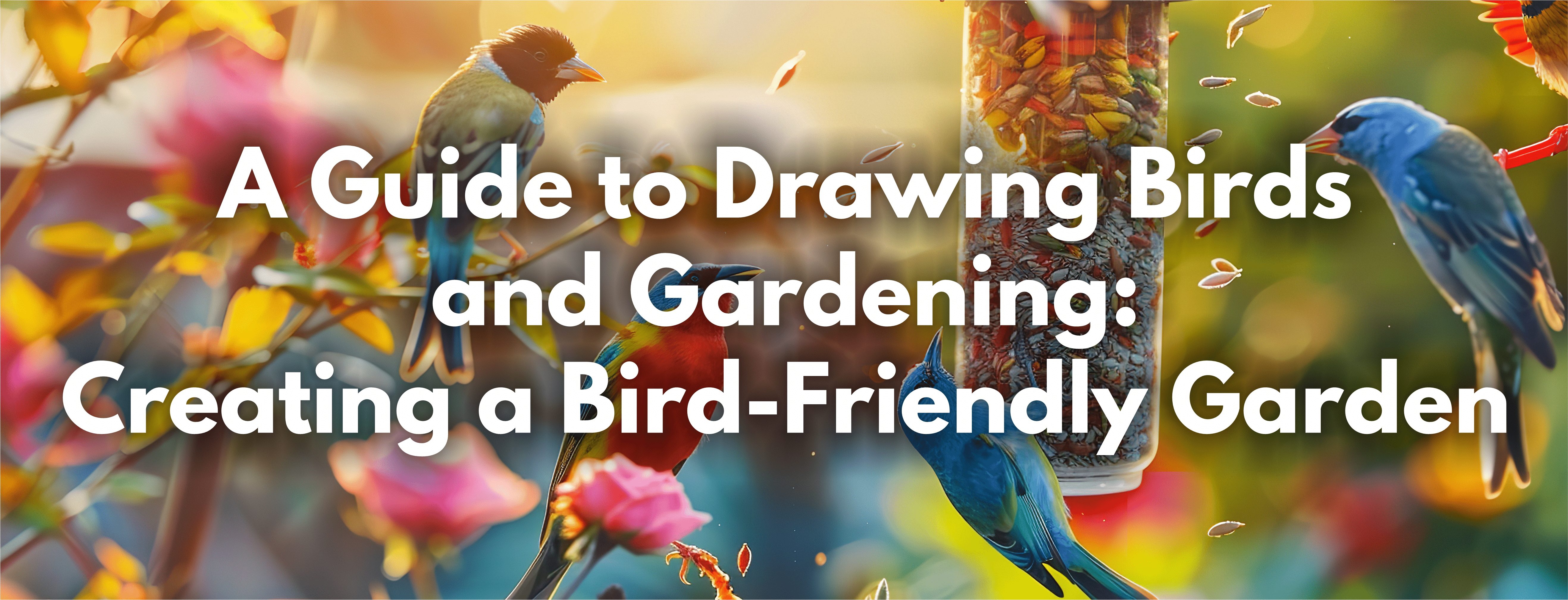 A Guide to Drawing Birds and Gardening: Creating a Bird-Friendly Garden - FitfitGarden