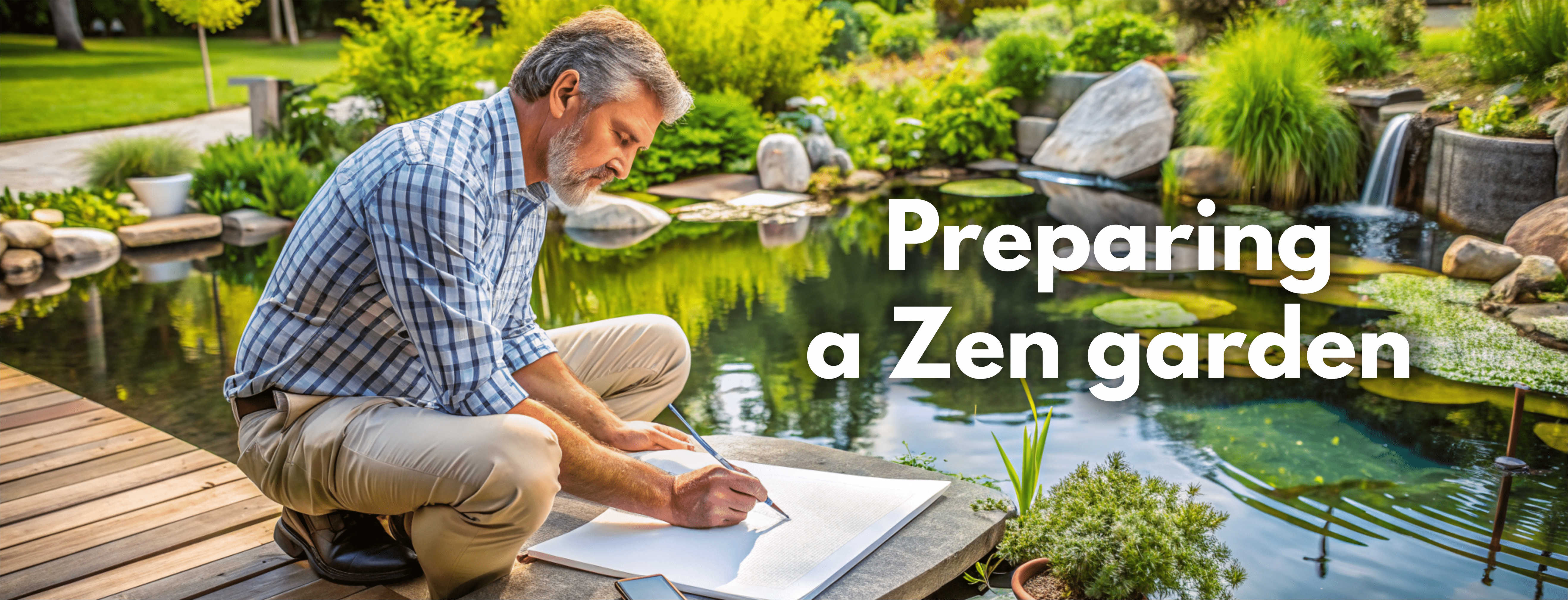 Preparing a Zen garden - FitfitGarden
