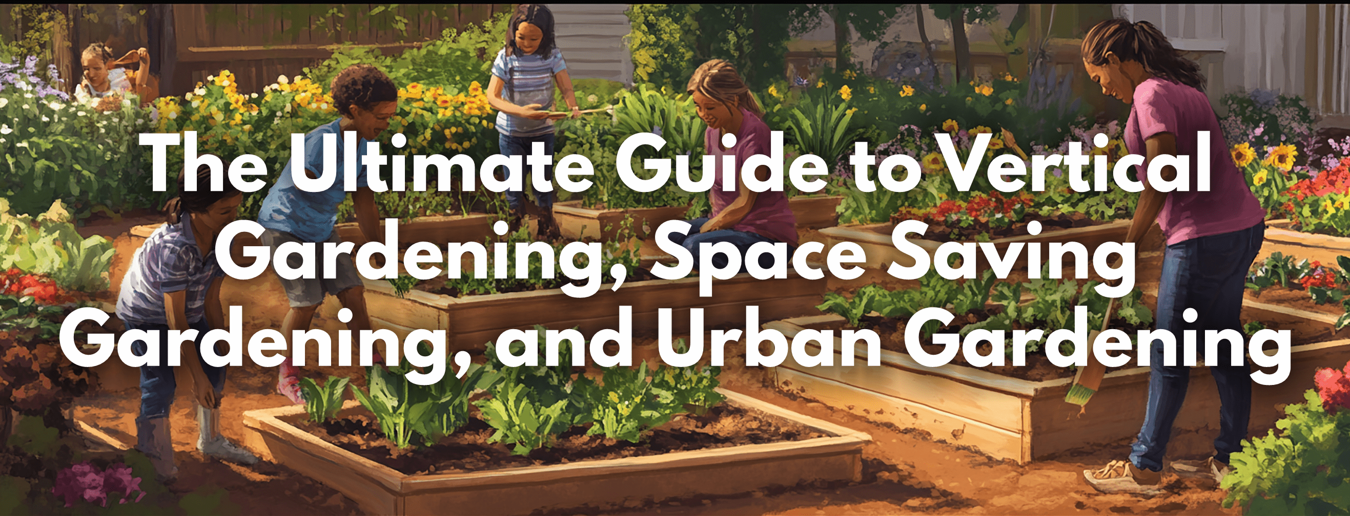 The Ultimate Guide to Vertical Gardening, Space Saving Gardening, and Urban Gardening - FitfitGarden