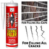151 GORILLA DECORATORS FLEX FILLER WHITE (CART) 280ml