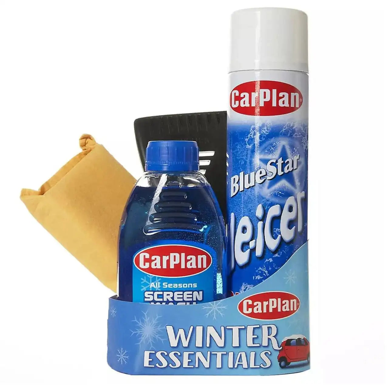 CarPlan Winter Essentials 4pc Kit