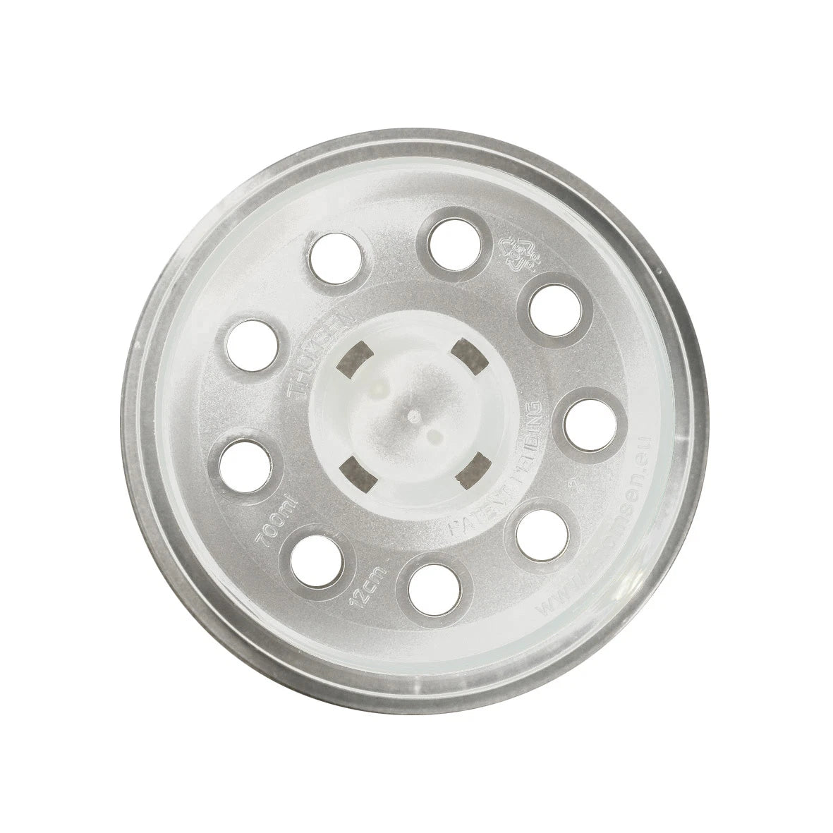Clear Plastic Orchid Pots 17 cm uk online