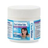 ClearWater Fast Action Tabs container for water disinfection