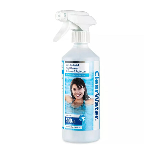 Clearwater anti-bacterial pool cleaner bottle
