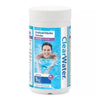 ClearWater stabilised chlorine granules container on a white background