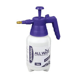 Defenders 1 litre multi-use pressure garden sprayer with purple top from FitFit Garden