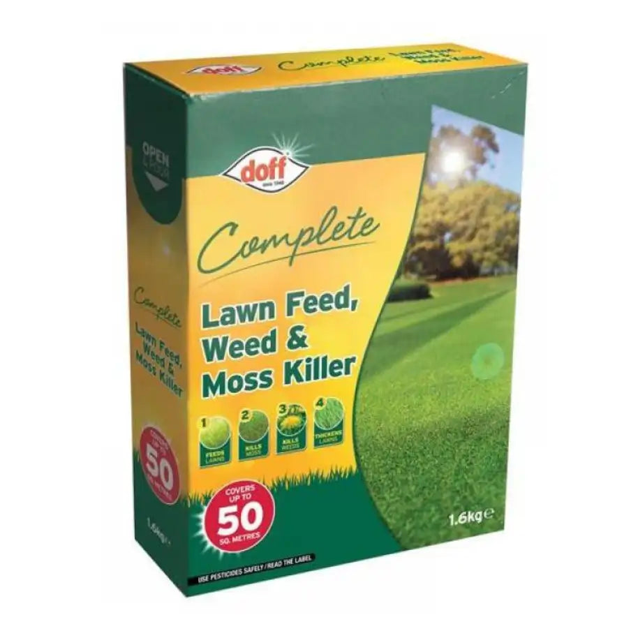Box of doft Complete Lawn Feed, Weed & Moss Killer