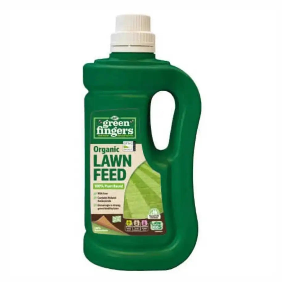 Green Fingers organic lawn feed bottle