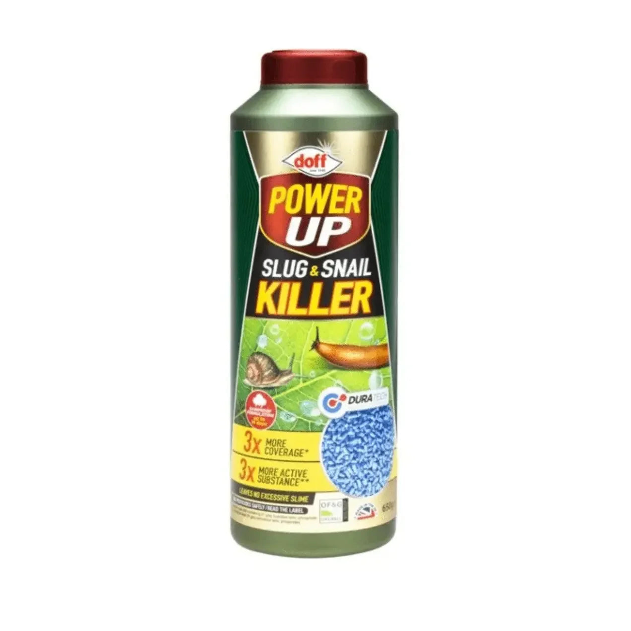 Doff Power Up Slug And Snail Killer 3 x More Coverage 650g