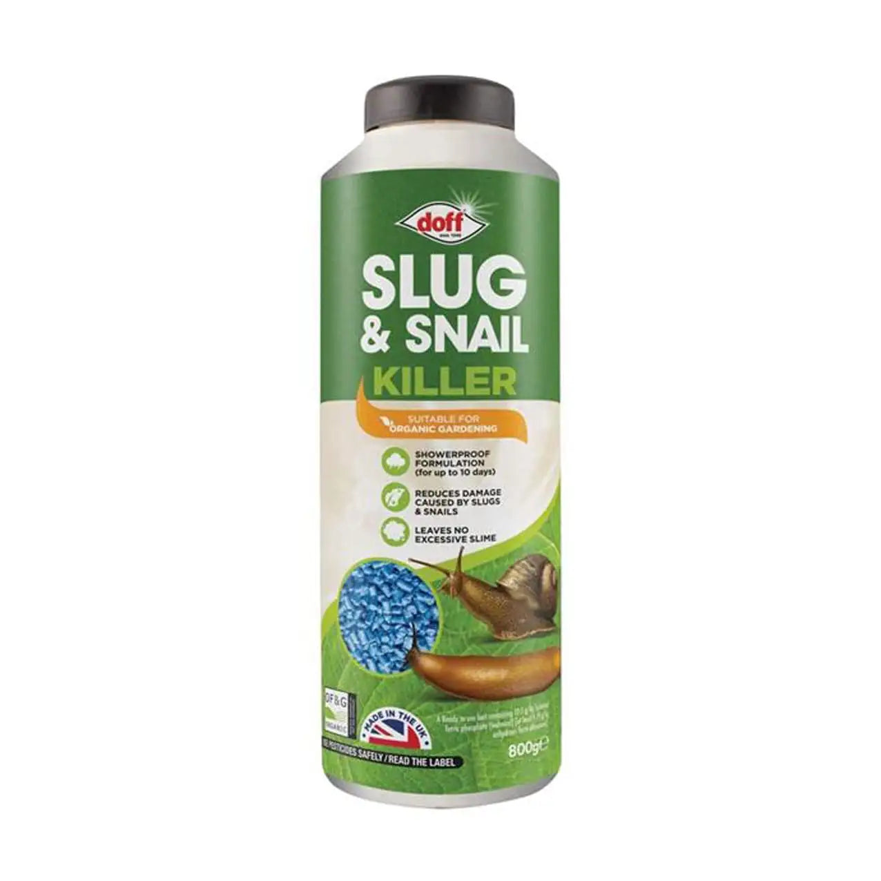 Doff Slug & Snail Killer - Doff Slug & Snail Killer 800g Ferric Phosphate