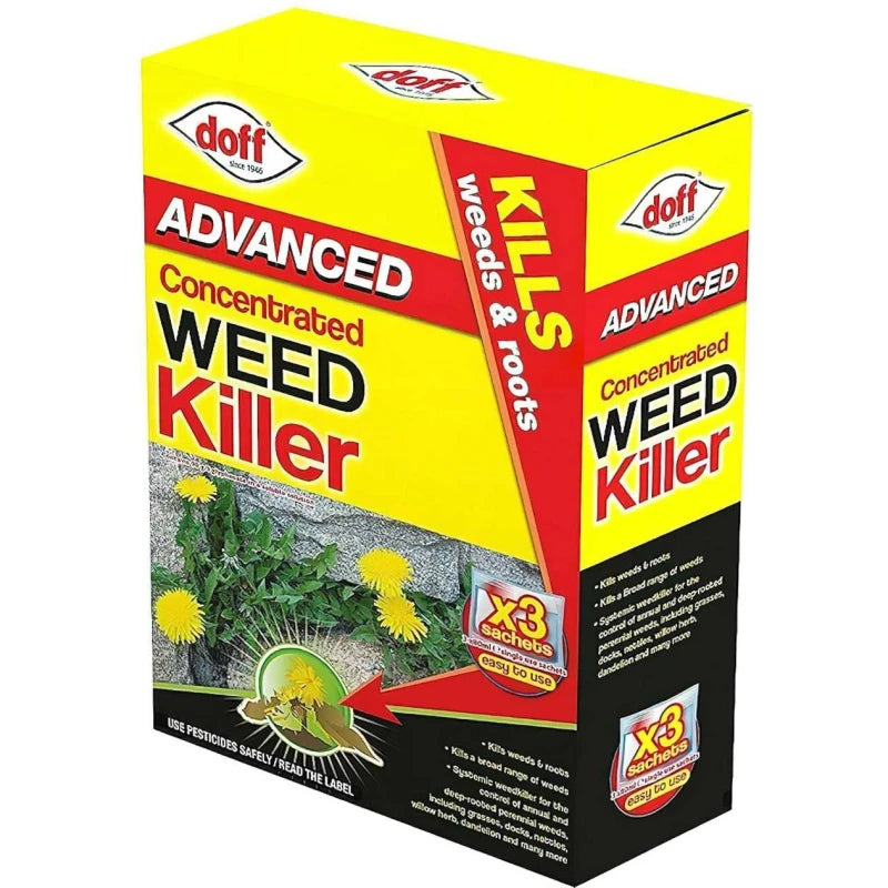 Doff Advanced Weedkiller Concentrate 3 sachets