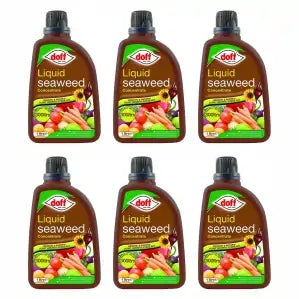 Five bottles of Doff Liquid Seaweed