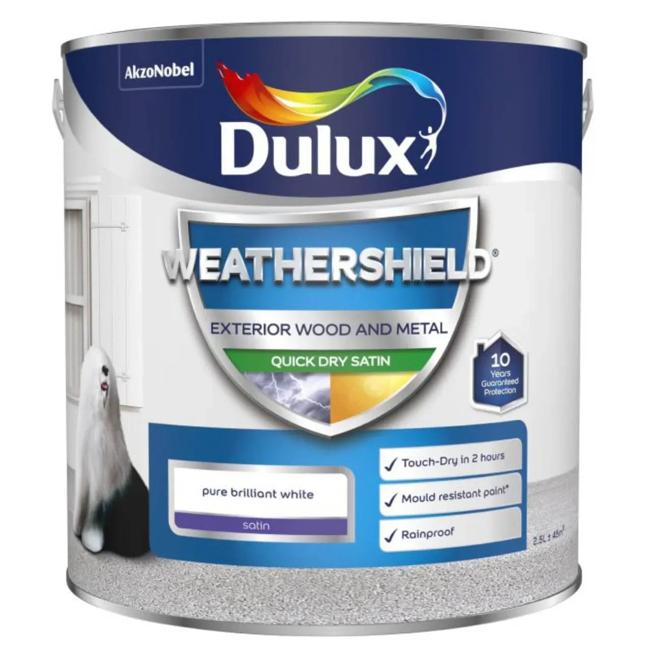 Dulux Weathershield Satinwood Exterior Metal & wood paint