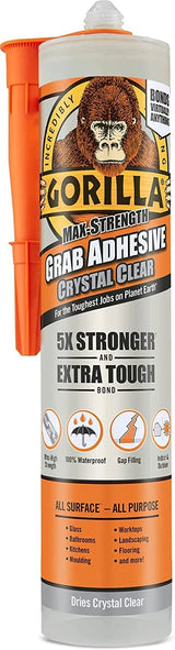 Gorilla Heavy Duty Grab Adhesive Crystal Clear 270ml