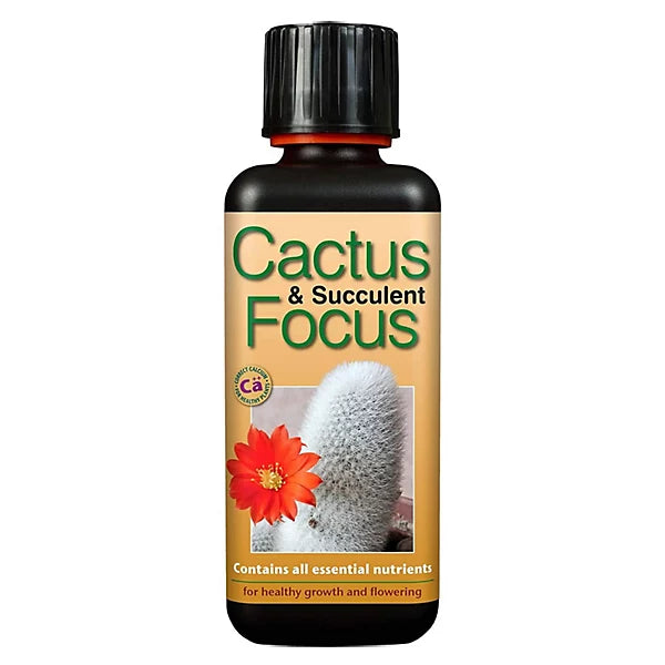 Growth Tech Organic Cactus & Succulent Fertiliser Focus 300ml