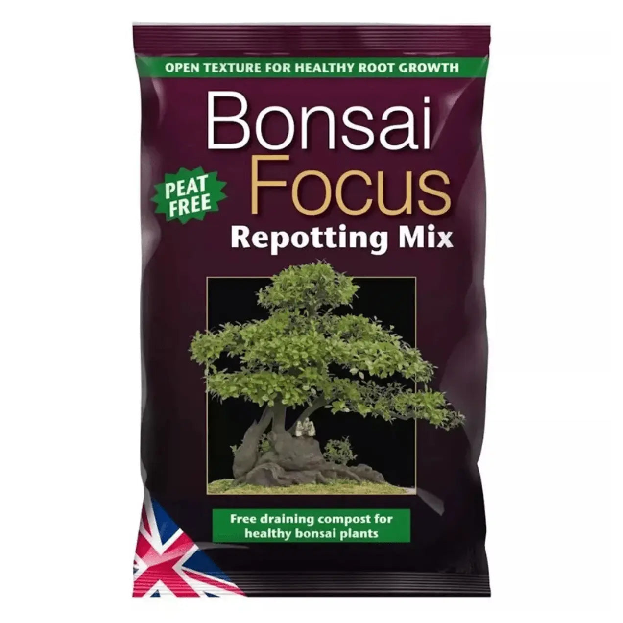 Growth Technology Peat-Free Bonsai Focus Repotting Mix 3L