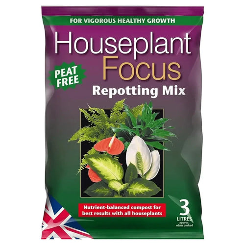 Houseplant Focus - Growth Technology Potting Mix - Peat-Free Professional Grade
