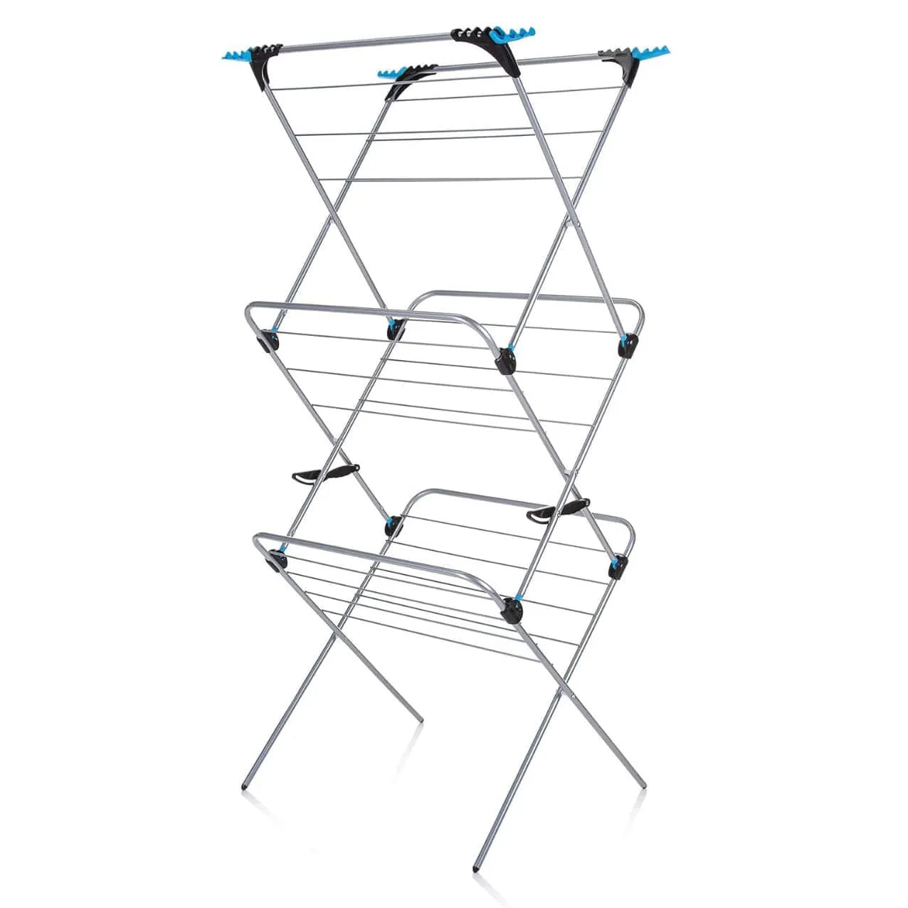 Minky 3 Tier Plus Airer with 21 m Drying Space Silver