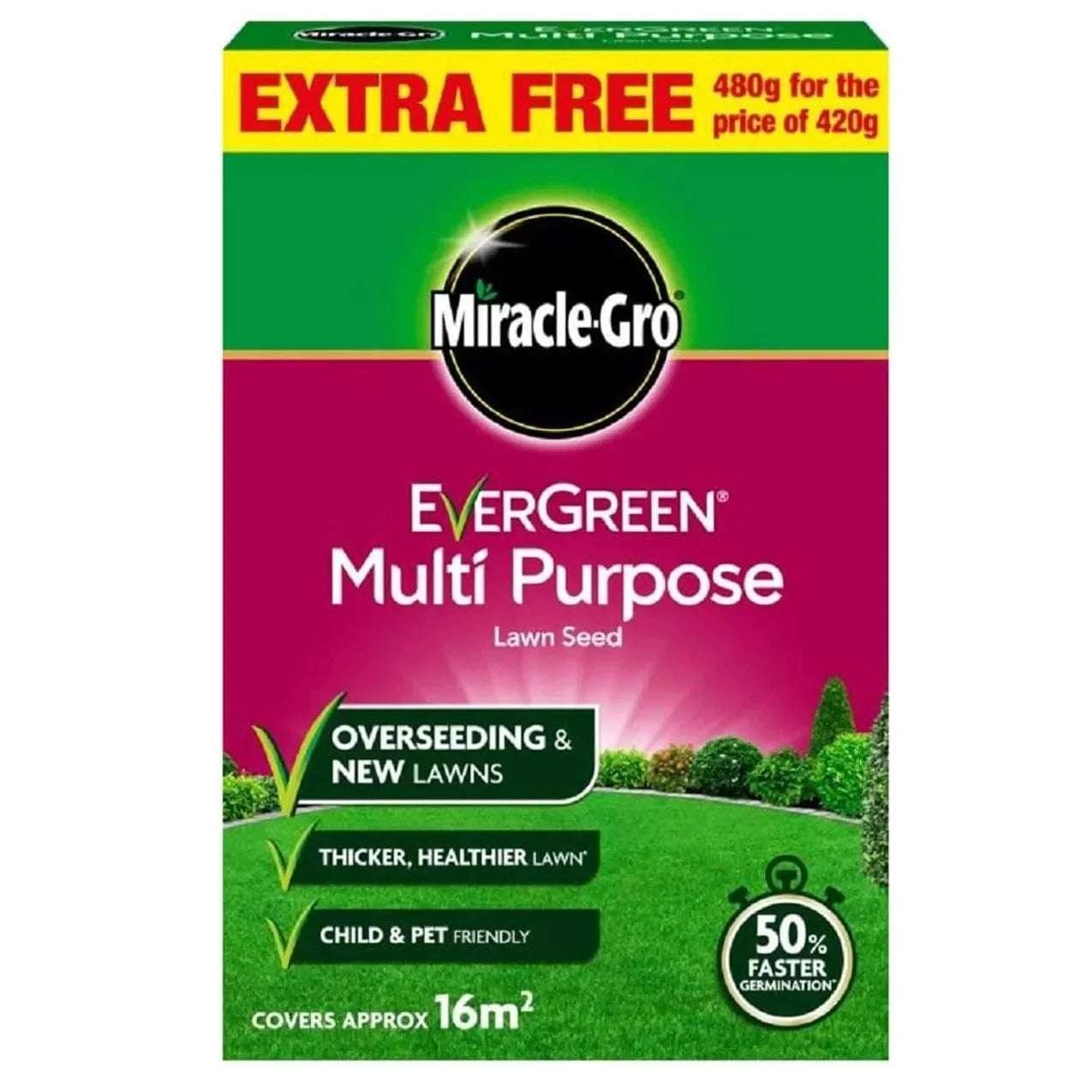 Miracle-Gro EverGreen Multi Purpose Lawn Seed