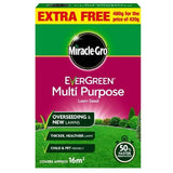 Box of Miracle-Gro EverGreen Multi Purpose Lawn Seed with promotional