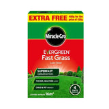 Miracle-Gro Evergreen Fast Grass lawn seed box, 480g, superfast germination, FitFitGarden