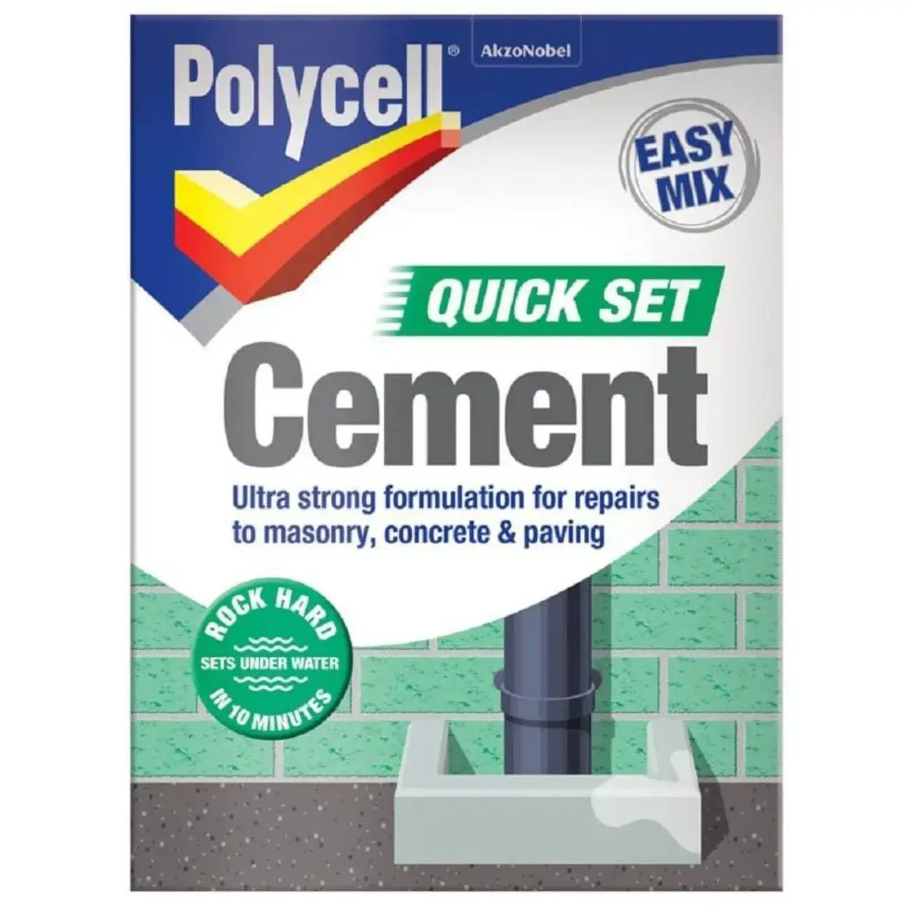 Polycell Quick Set Cement 2kg