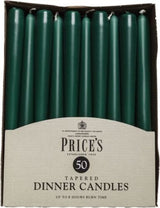 Prices Tapered Dinner Candles-50 units