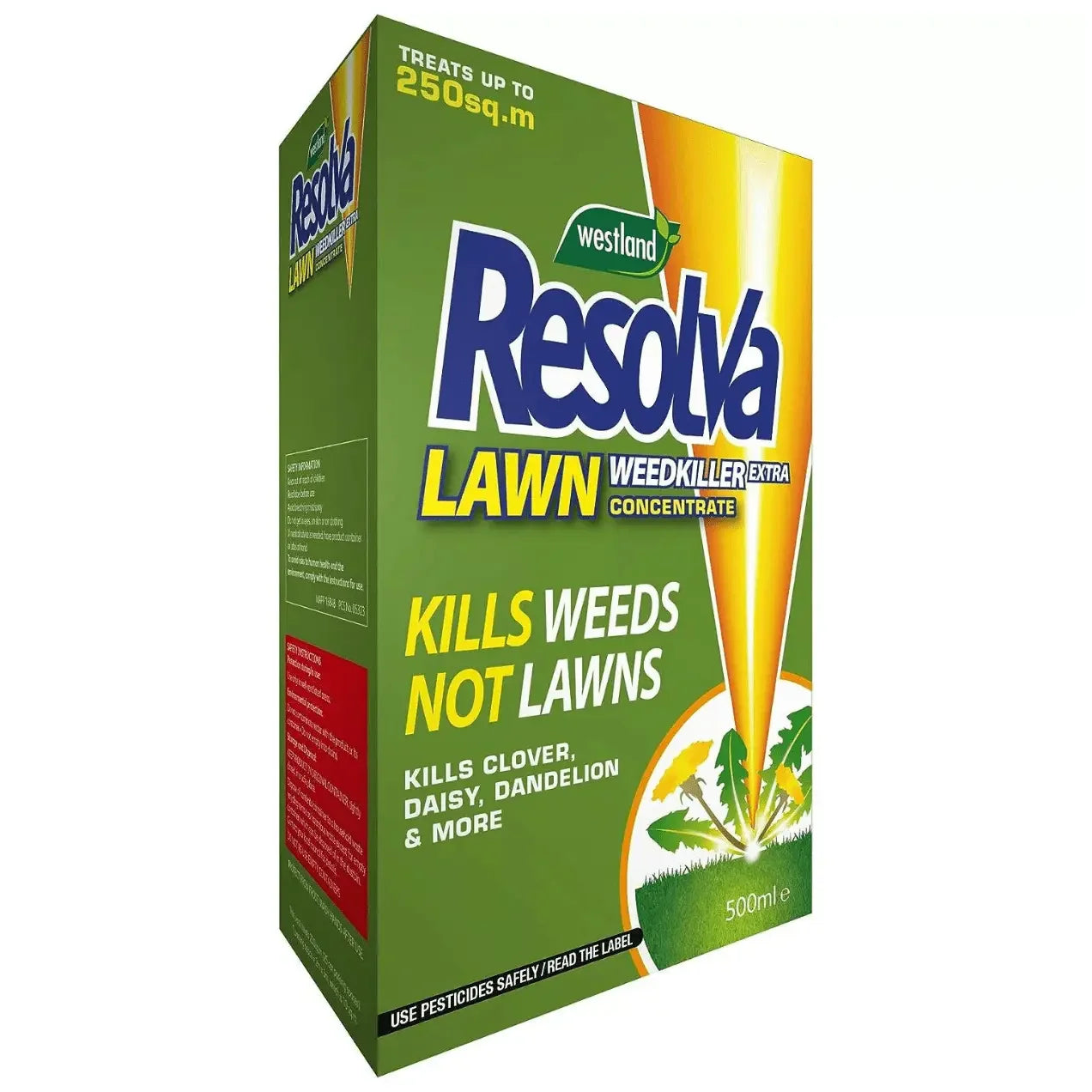 Resolva Lawn Weedkiller Extra Concentrate 500ml Garden Weed Killer Westland