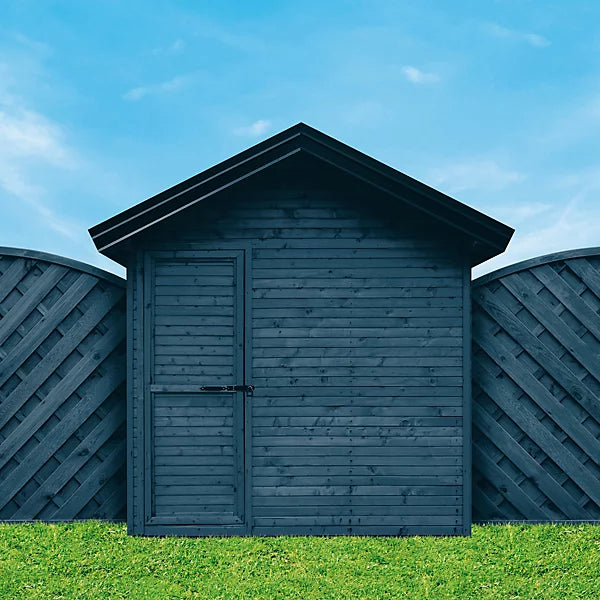 Ronseal 5 Year Fence Life+ Midnight blue Matt Exterior Shed & fence Protector Wood paint, 5L uk online