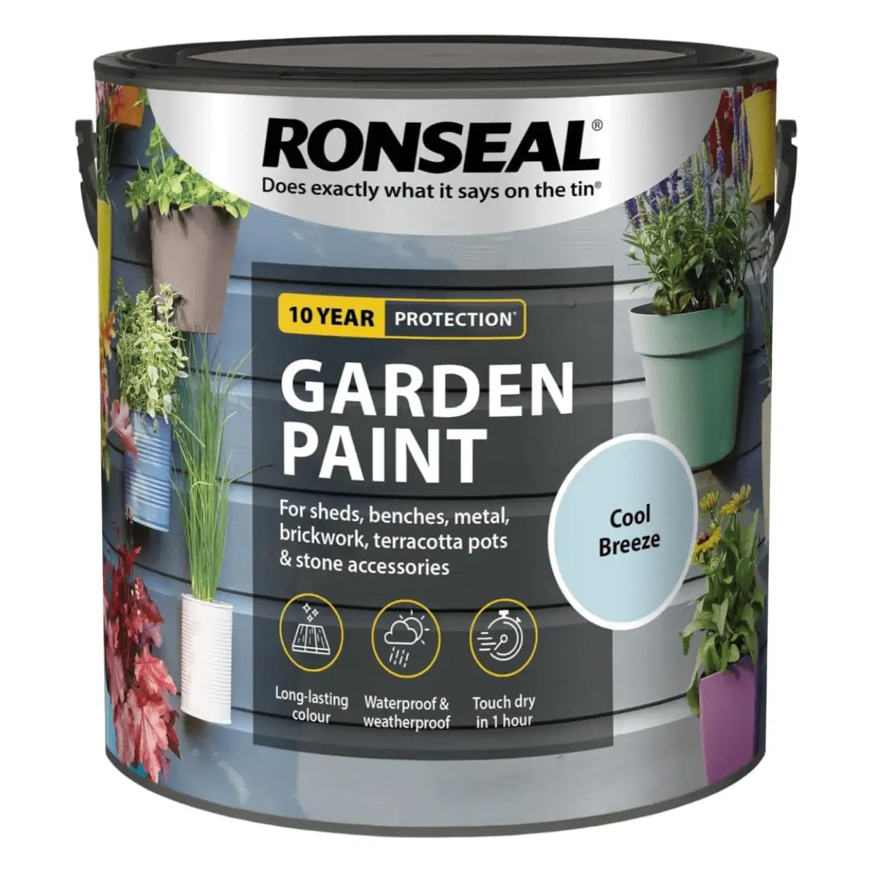 Ronseal Garden Paint Cool Breeze 750ml