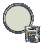 Ronseal Garden Paint Metal Wood Brick Stone Shed Furniture 250ml - Mountain Mist uk