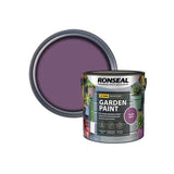 Ronseal Garden Paint Purple Berry 2.5 litre uk