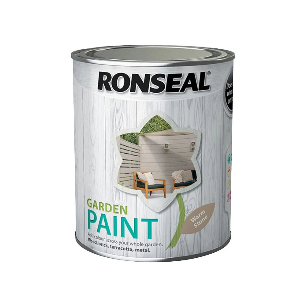 Ronseal Garden Paint Warm Stone 750ml