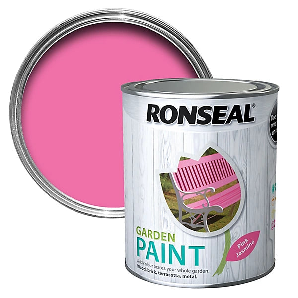 Ronseal Garden Pink jasmine Matt Multi-surface Exterior Metal & wood paint, 750ml uk