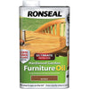 Ronseal Ultimate Protection Hardwood Garden Furniture Oil Natural 1 Litre