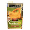 Ronseal Ultimate Protection Hardwood Garden Furniture Oil Natural 500ml