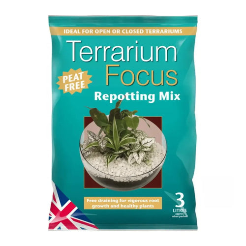 Terrarium Focus Soil: 3 Litre Peat Free Mix