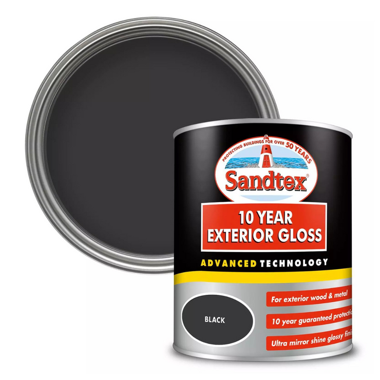 SANDTEX 10 YEAR GLOSS BLACK 750ML