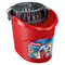 Vileda Red 10L Bucket & wringer