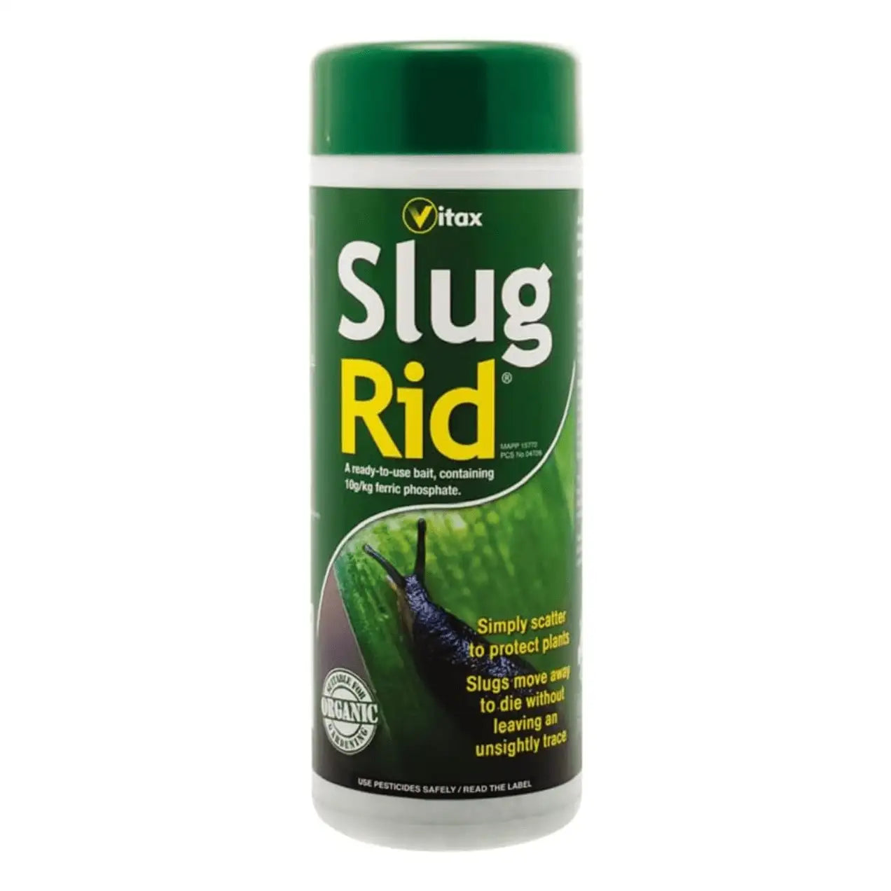 Vitax Slug Rid Organic Pellets 500g
