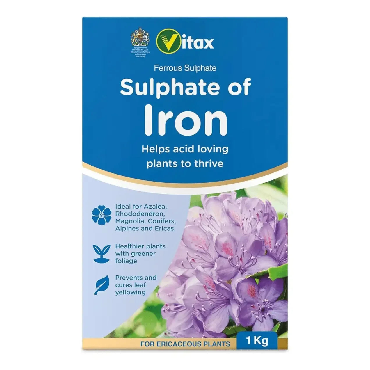 Vitax Sulphate of Iron Fertiliser, 1kg