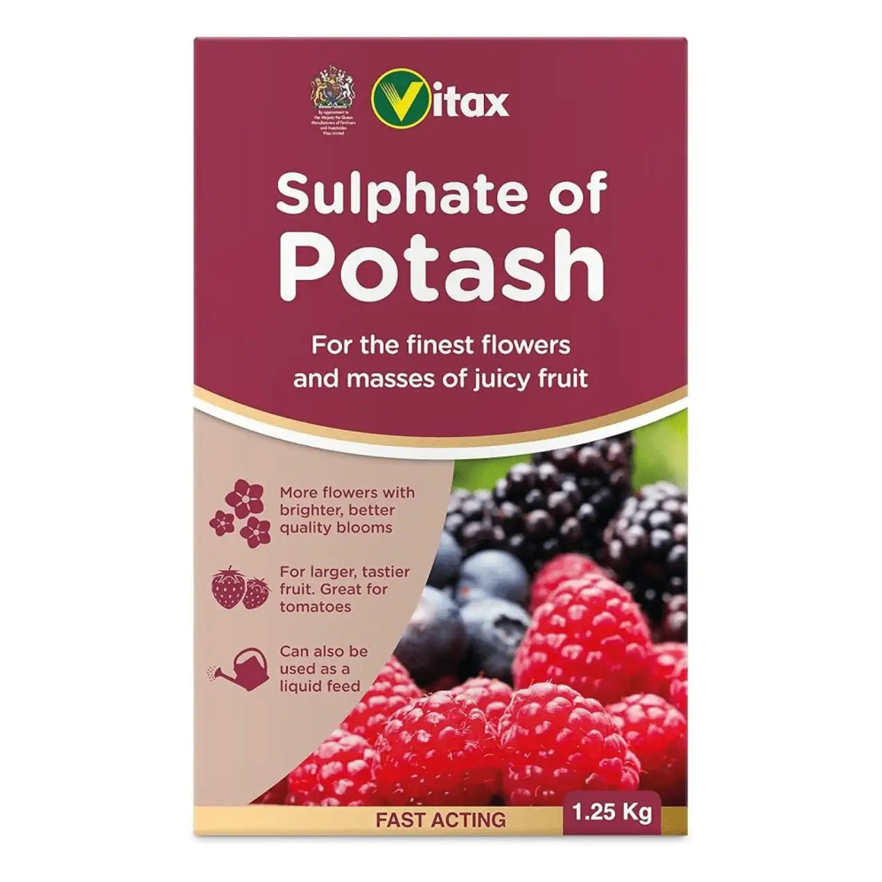 Vitax Sulphate of Potash Fertiliser, 1.25kg