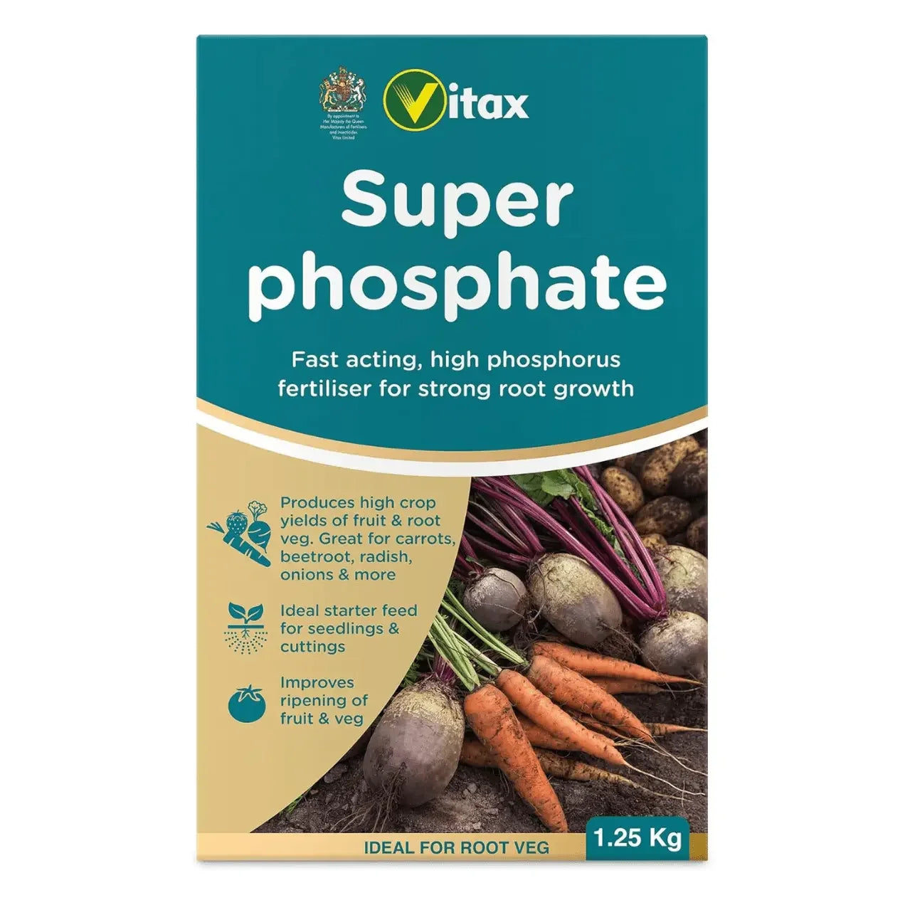 Vitax Superphosphate Fertiliser, 1.25kg