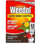 Weedol Rapid Concentrated Weed Killer 12 Tubes