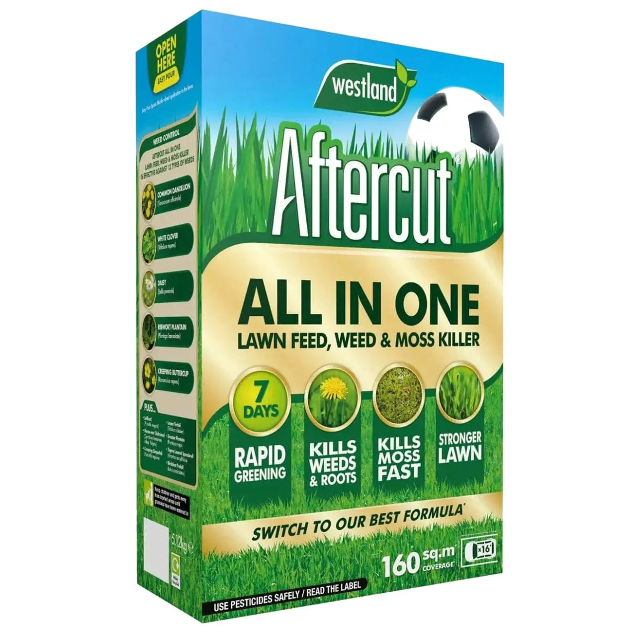 Westland Aftercut Lawn Feed Weed And Moss Killer