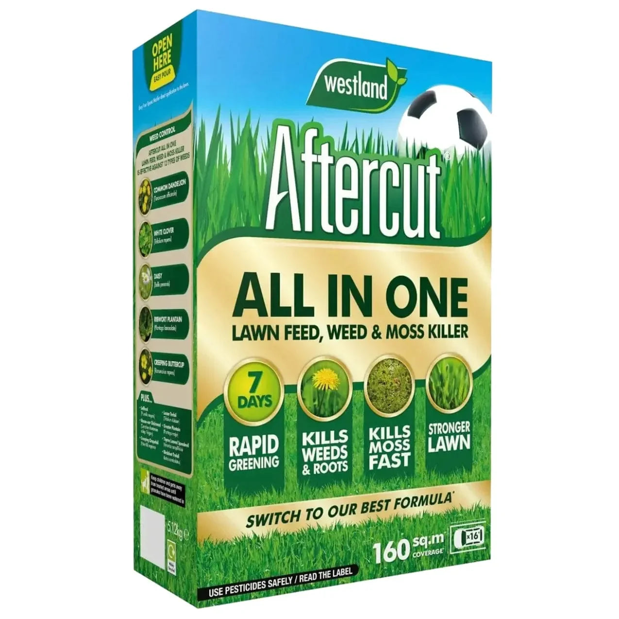 Westland Aftercut Lawn Feed Weed And Moss Killer