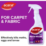 Acana™ Moth Killer Spray for Carpet & Fabric 500ml - FitfitGarden