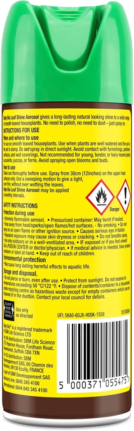 Baby Bio Leaf Shine 200ml - FitfitGarden
