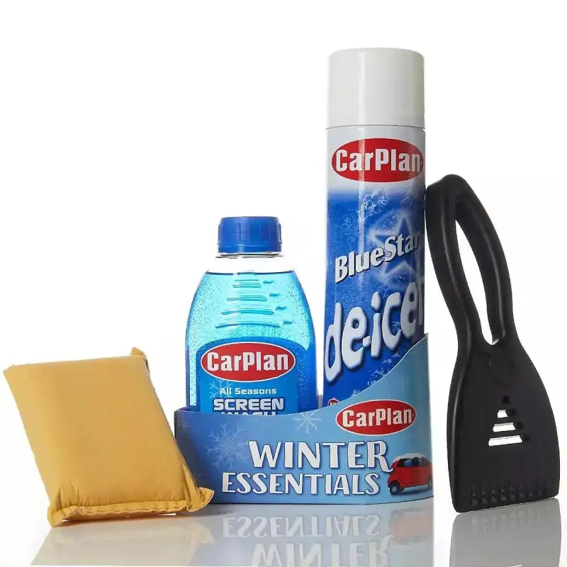 car winter care kit 4 piece set