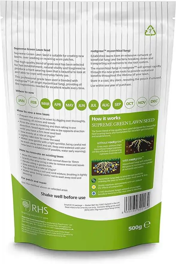 buy empathy supreme lawn seed 500g UK